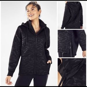 Never worn Fabletics Lotta Removable hood jacket